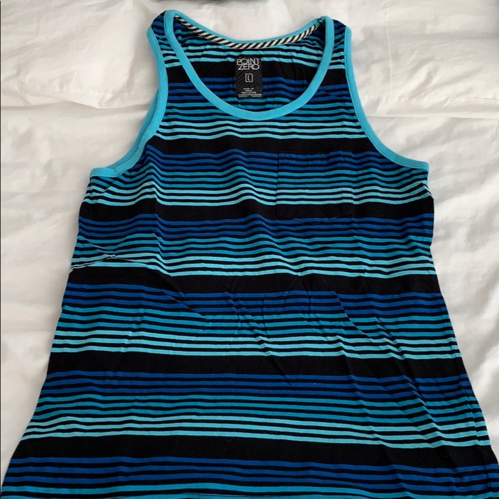 Men’s Striped Tank Top